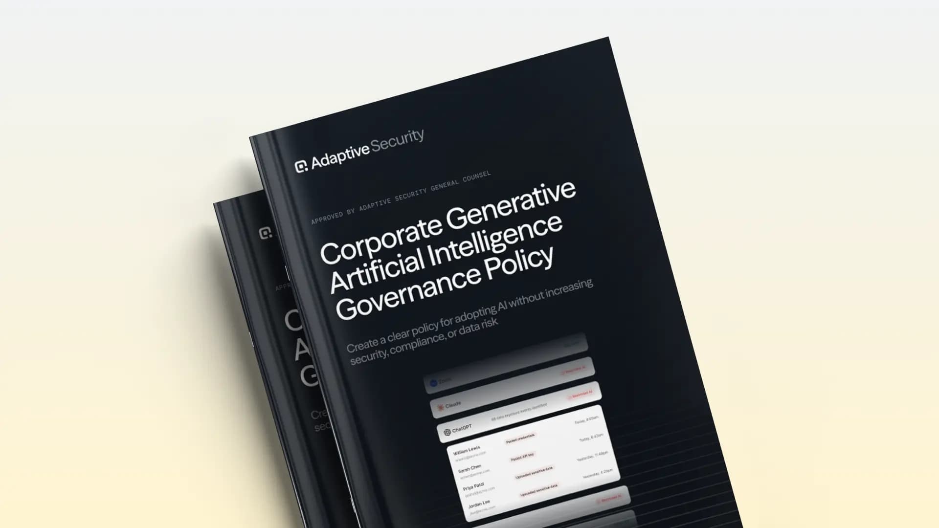Corporate Generative Artificial Intelligence Governance Policy